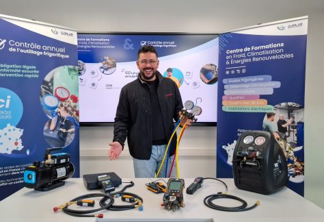 Contrôle d'Outillage Frigorifique avec Climlab