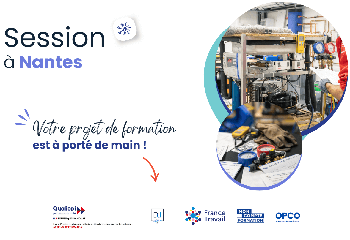 attestation d'aptitude à la manipulation des fluides frigorigènes nantes