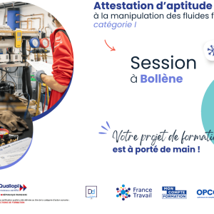 Attestation d’Aptitude Catégorie 1 – 4,5 jours – Bollène (84)
