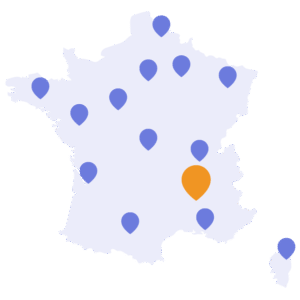 carte d'intervention en france climlab